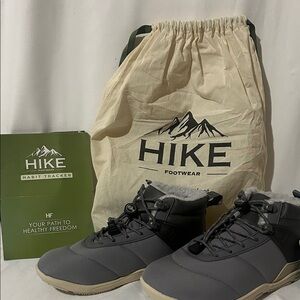 HIKE Women's Gray Lace Up Boots